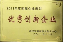 創盛信息が武漢市東湖開発区技術創業センターから「優秀創新企業」という称号を受け入れました